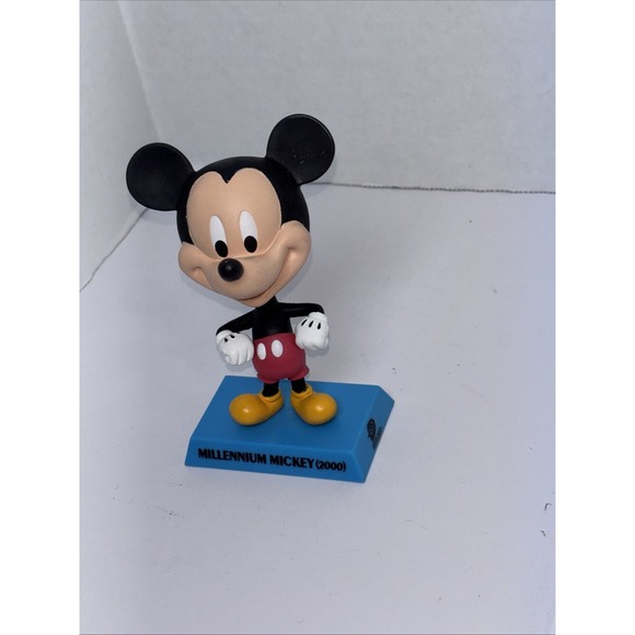 Upper Deck~Millennium Mouse Mickey( 2000) Bobblehead Disney Treasure Trinket,VTG - Picture 5 of 10